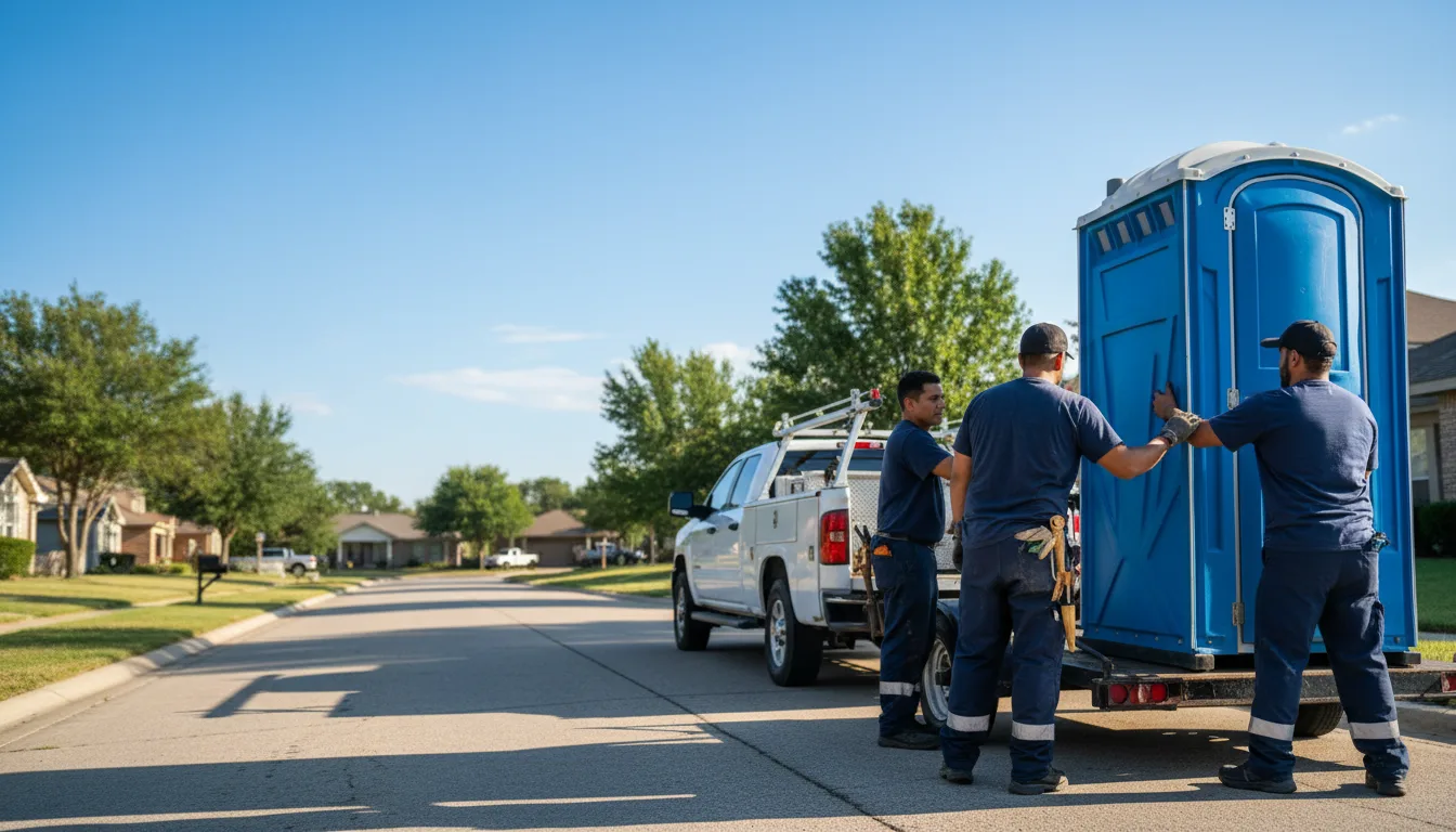 Portable Toilet Rental in Van Horn, TX near me